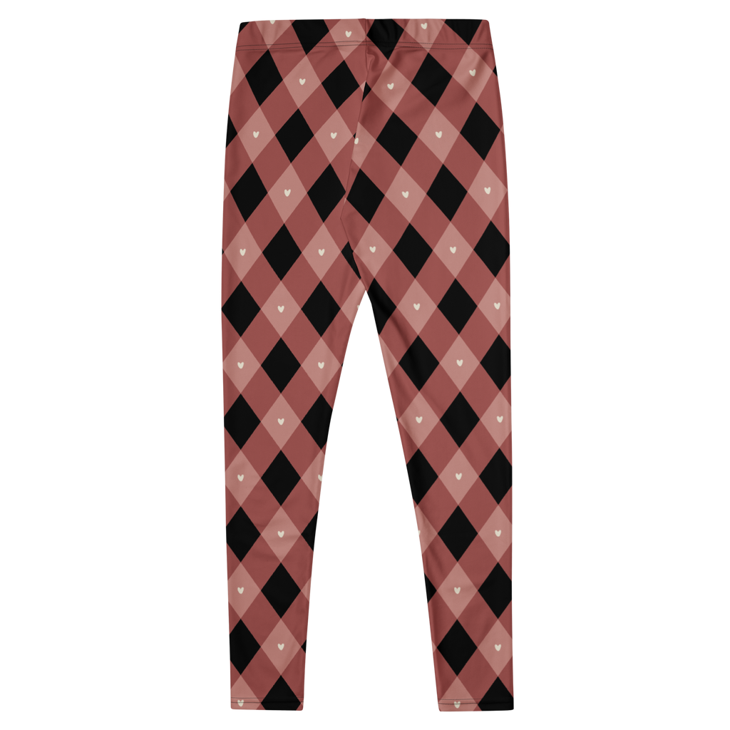 Leggings QUEEN OF HEARTS - Rose poudré 