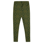 EMERALD GOTHIC DAMASK Leggings