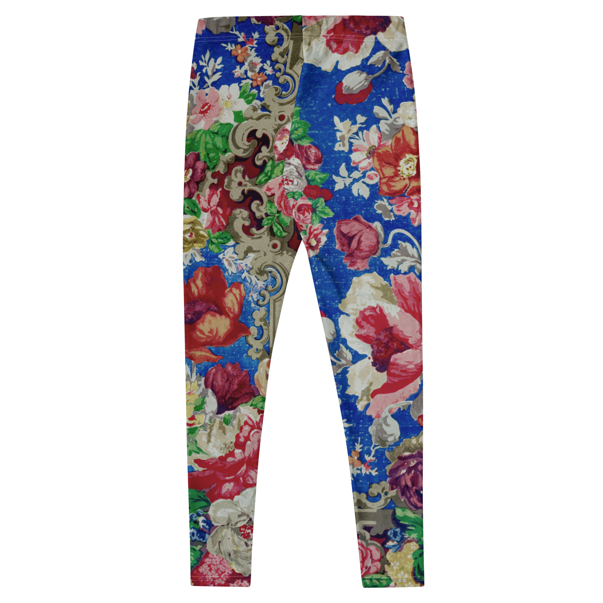 VINTAGE ROCOCO FLORAL Leggings
