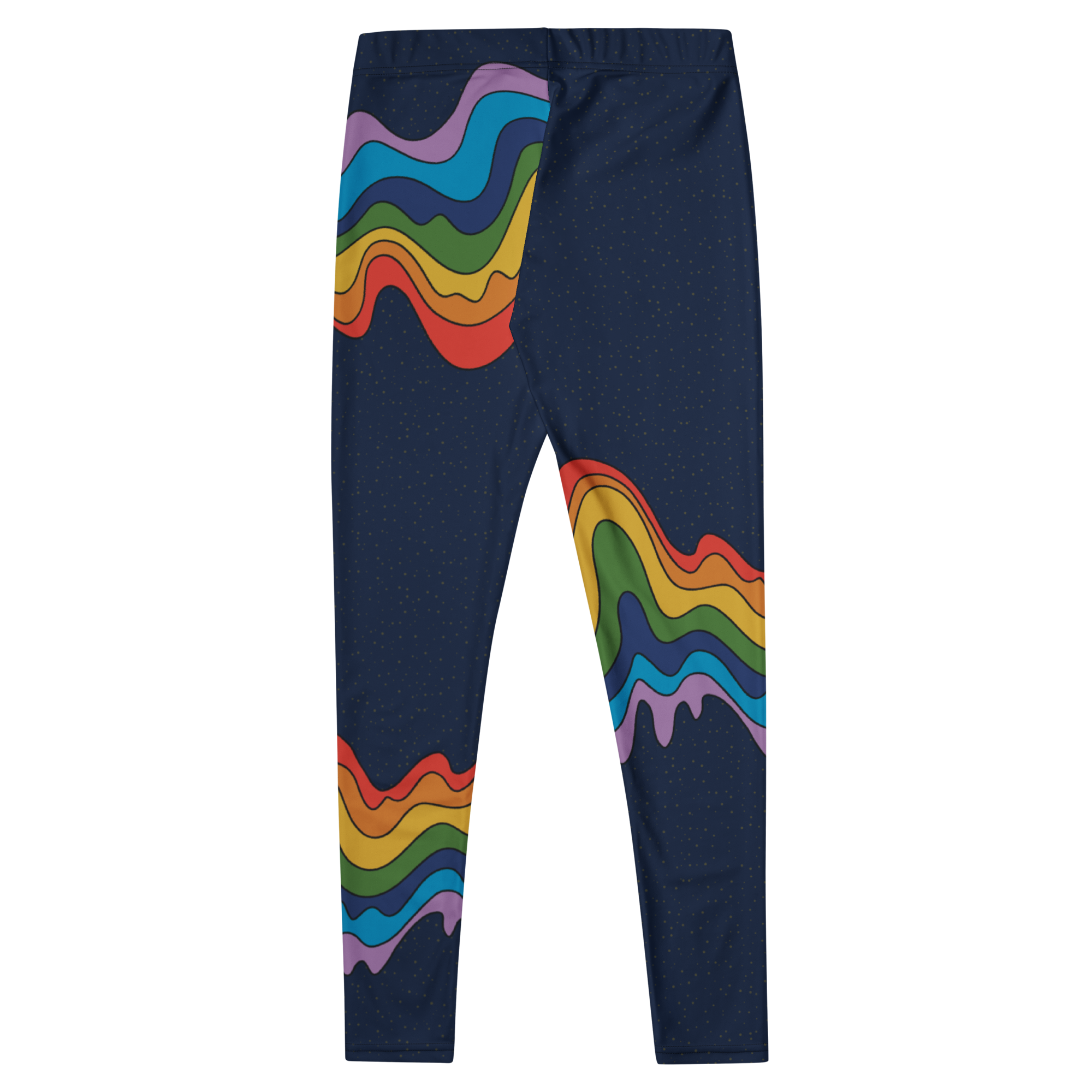 RAINBOW RIVER - Trippy Liquid Wave Leggings