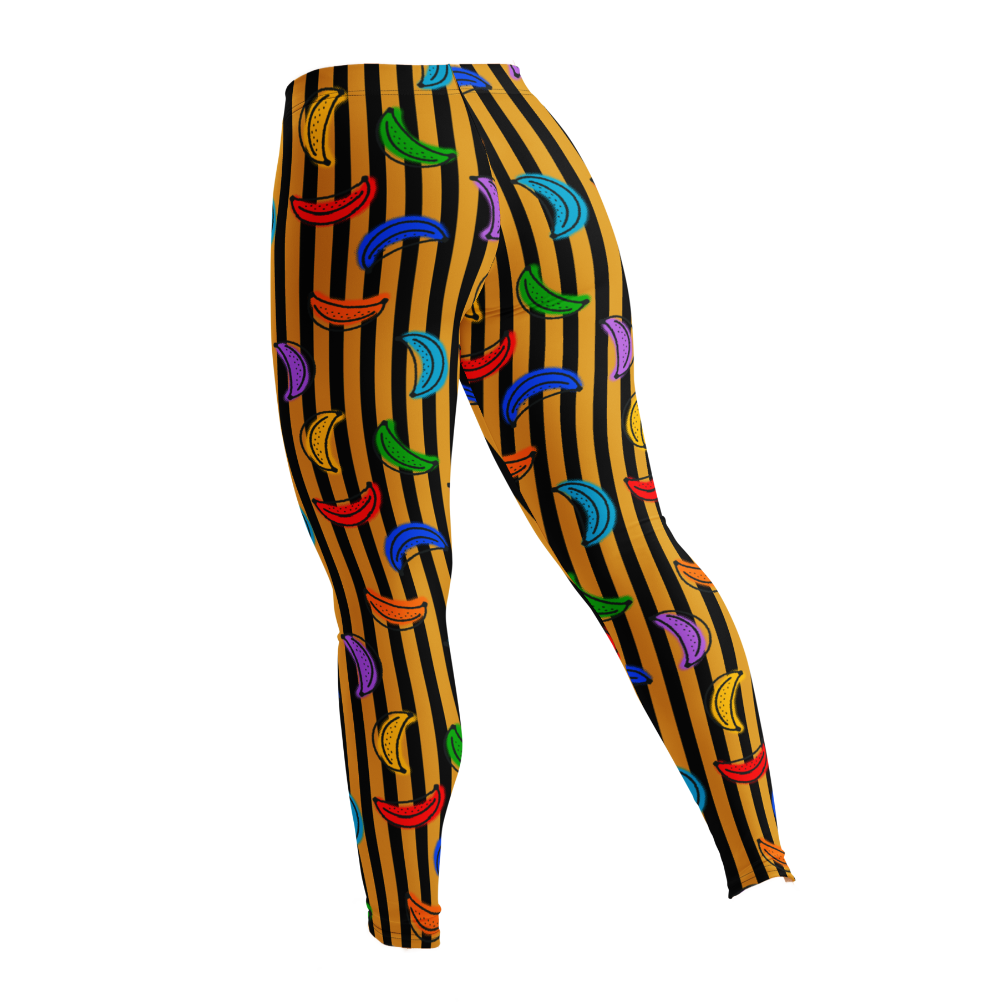 RAINBOW BANANA Leggings - 7 colors stripe available