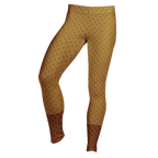 Leggings à pois - Moutarde