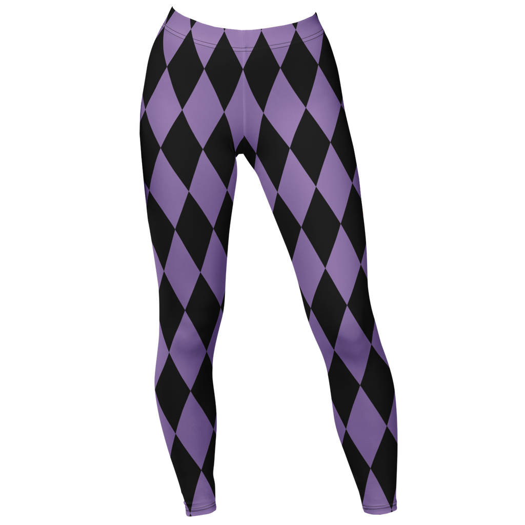 Leggings HARLEQUIN DIAMOND - VIOLET 