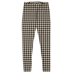 Leggings vichy - Noir et blanc