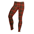 TARTAN Leggings - RETRO RED