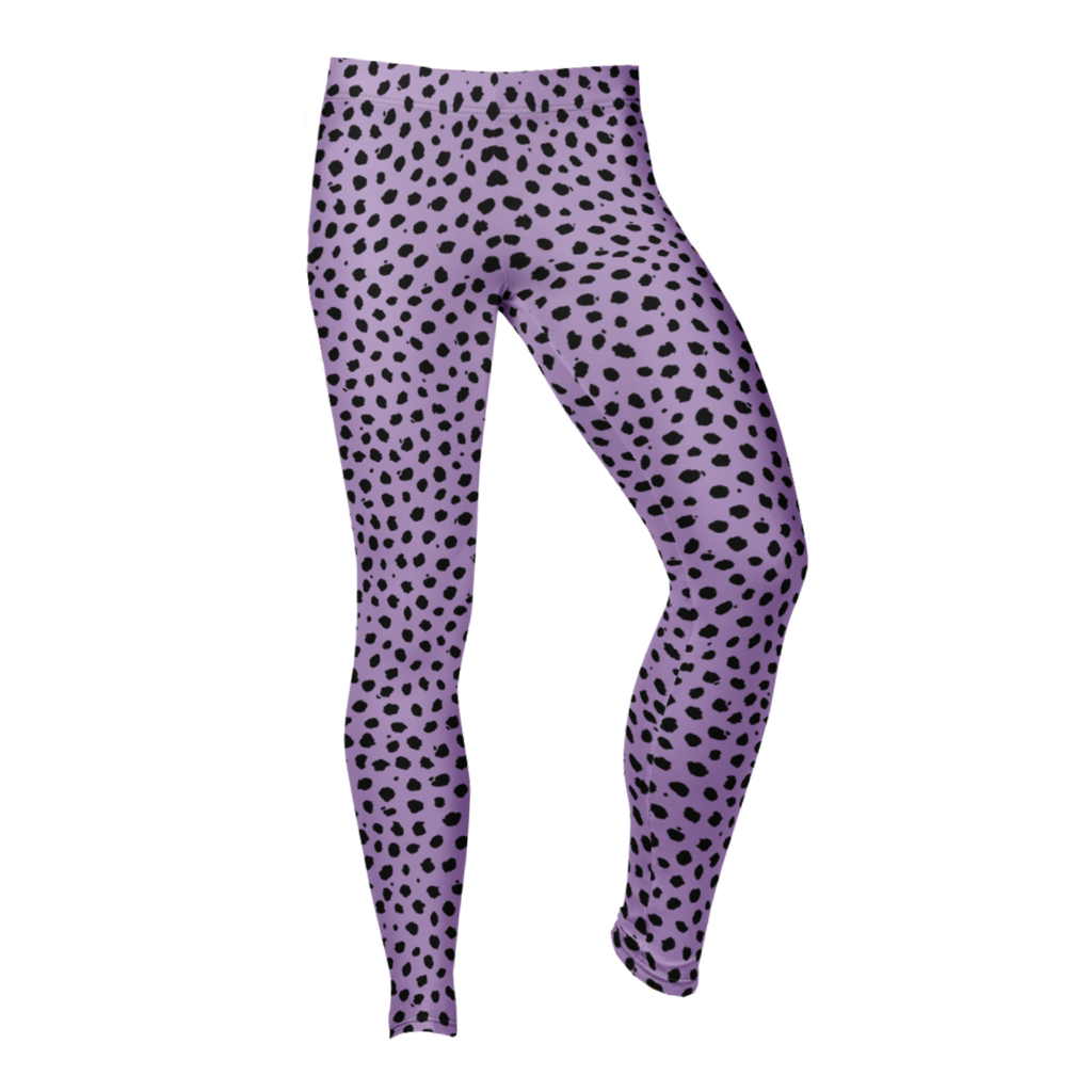 Leggings CHEETAH GIRL - Lavande