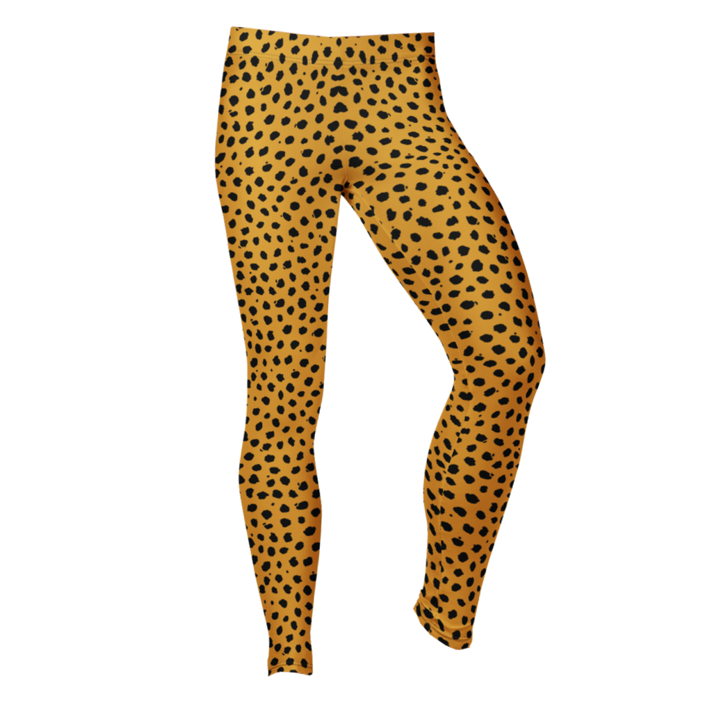 CHEETAH GIRL Leggings - YELLOW