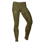 LEOPARD LOVER Leggings - RUSTED GOLD