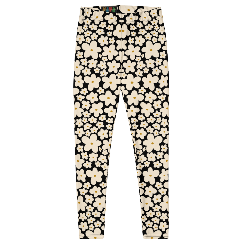 SUNNY BLOOM Leggings - BLACK