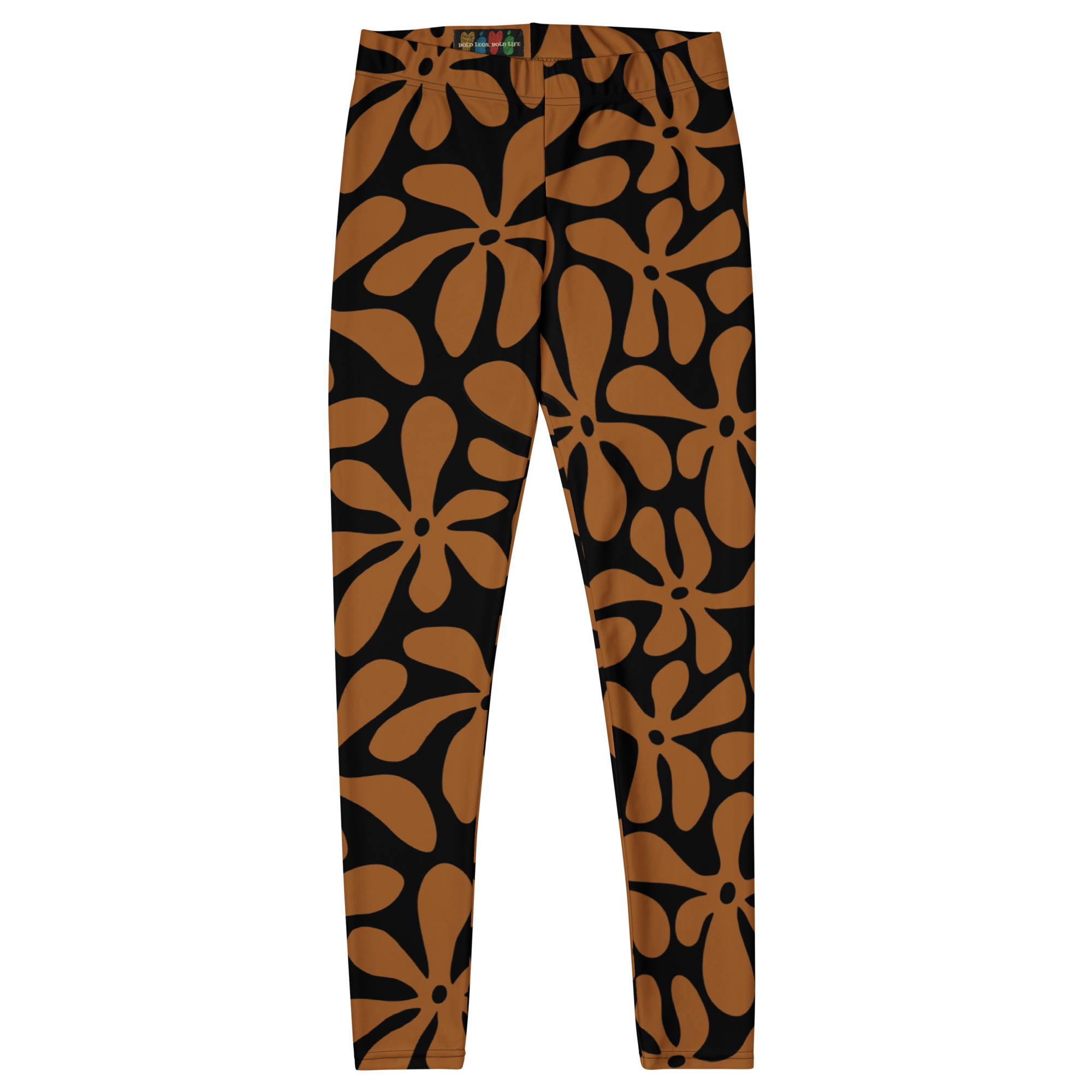 VINTAGE MAUI Leggings - KONA BROWN