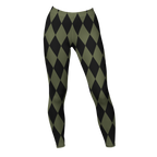 Leggings HARLEQUIN DIAMOND - VERT OLIVE