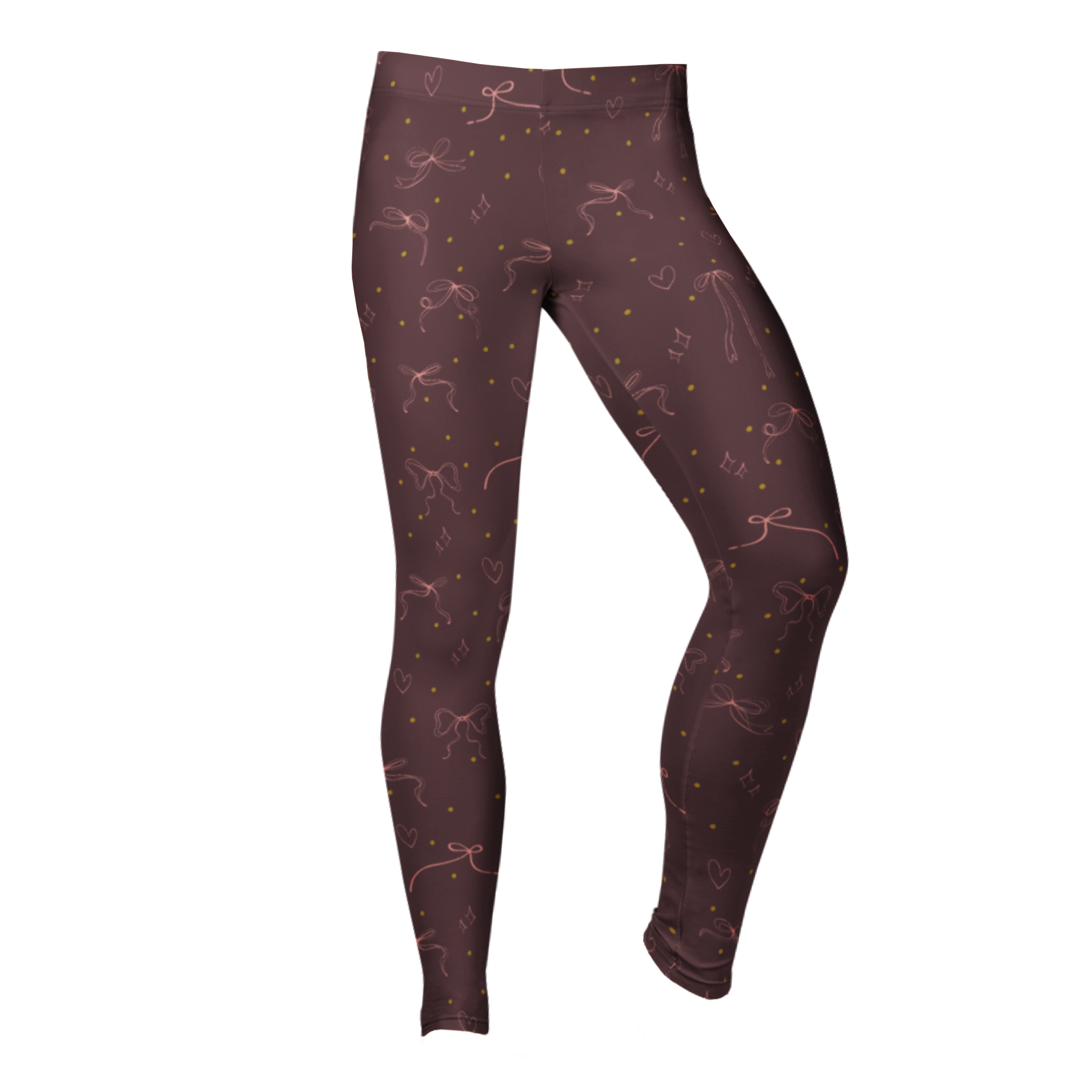 Leggings mit Liebesschleifen 