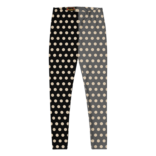 Leggings im Harlekin-Stil – Schwarz und Weiß