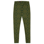 EMERALD GOTHIC DAMASK Leggings