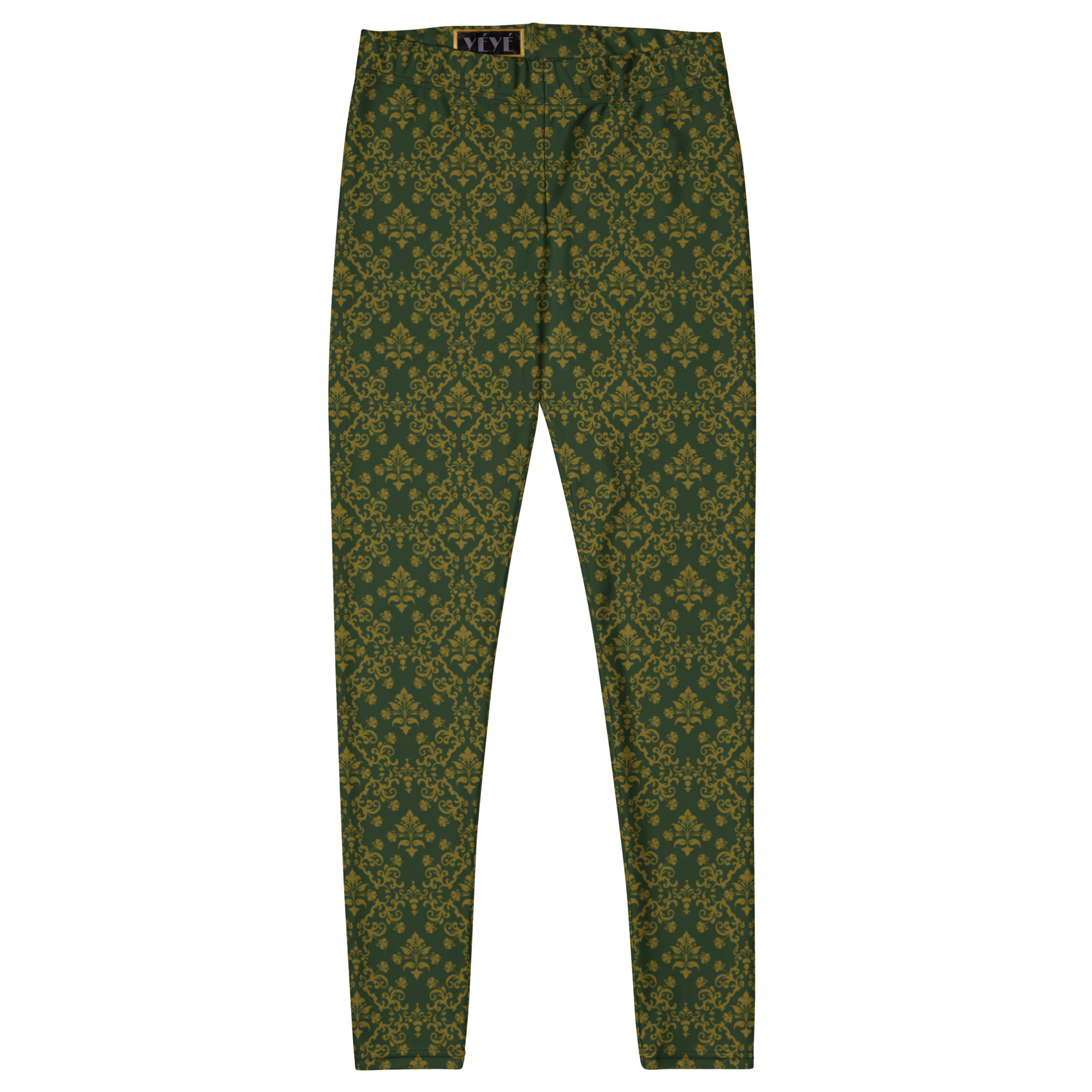 EMERALD GOTHIC DAMASK Leggings