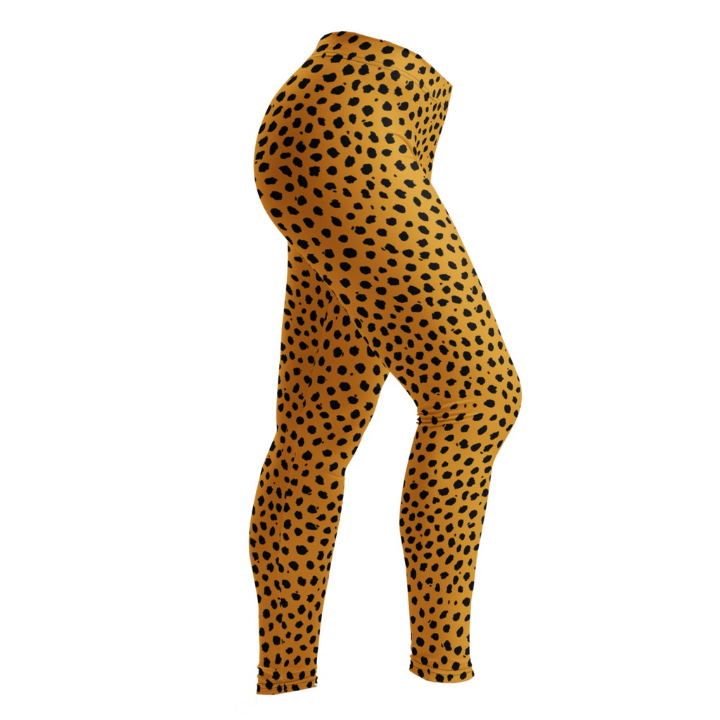CHEETAH GIRL Leggings - YELLOW