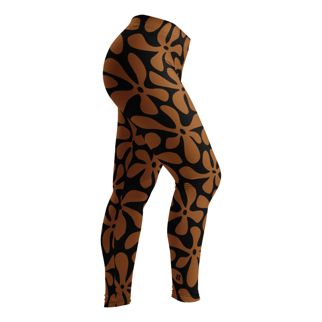 VINTAGE MAUI Leggings - KONA BROWN