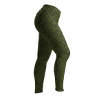 EMERALD GOTHIC DAMASK Leggings