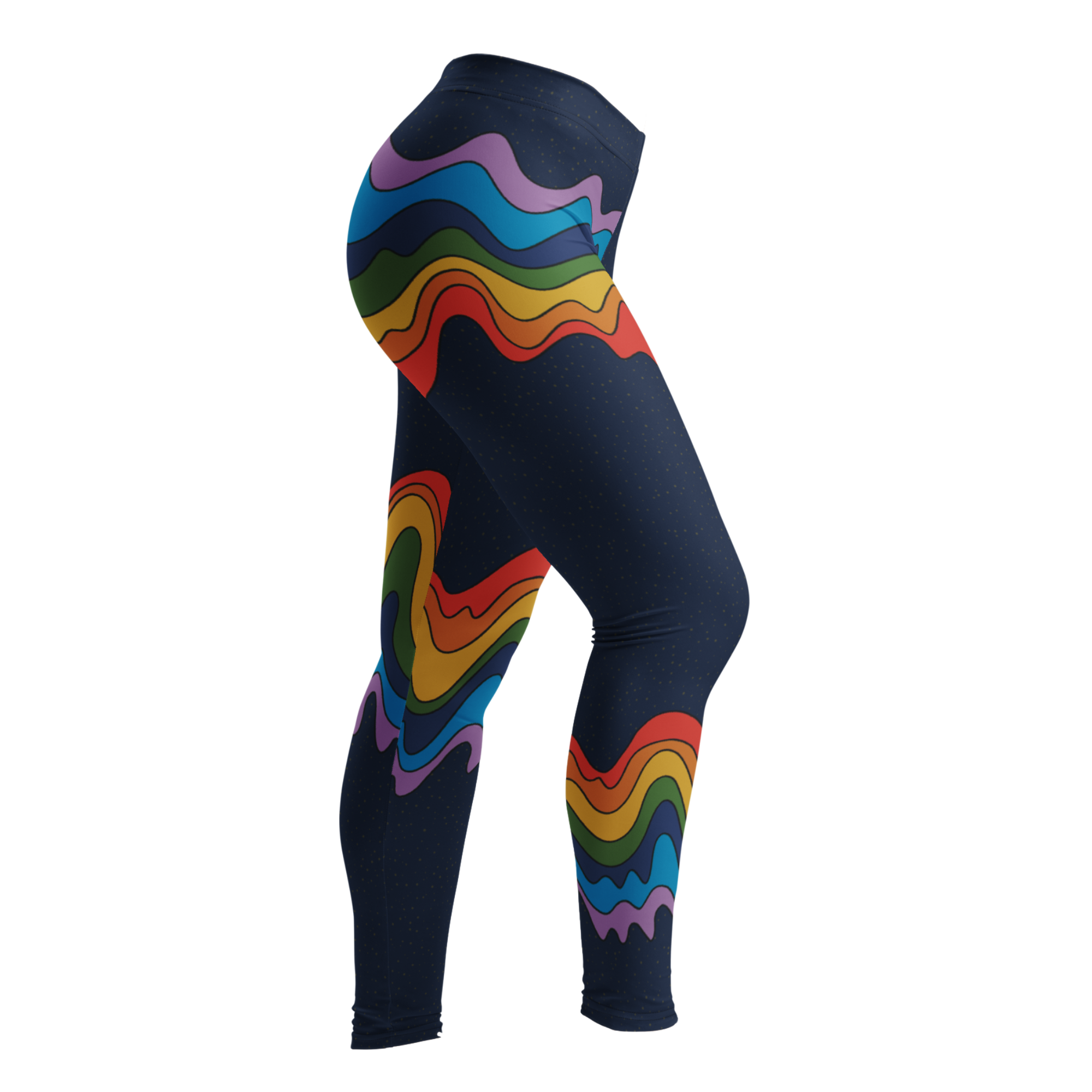 KISS Leggings - Marineblau 