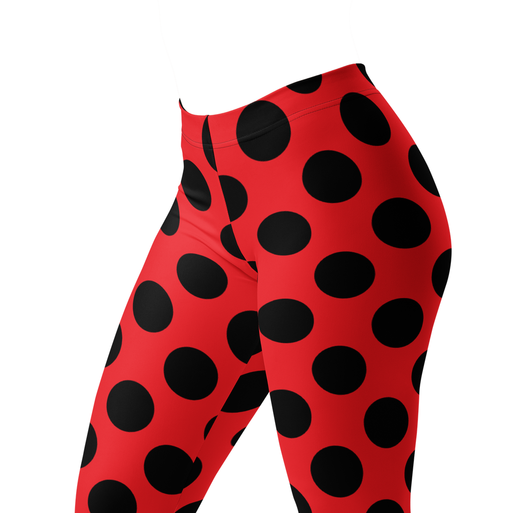 Leggings coccinelle - Rouge