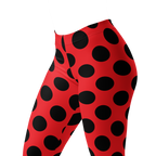 Leggings coccinelle - Rouge