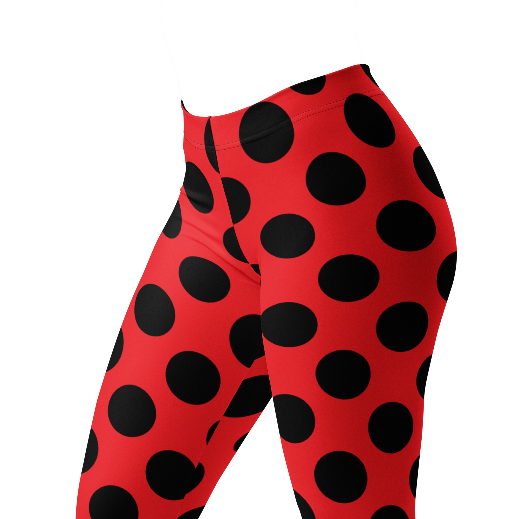 Leggings coccinelle - Rouge
