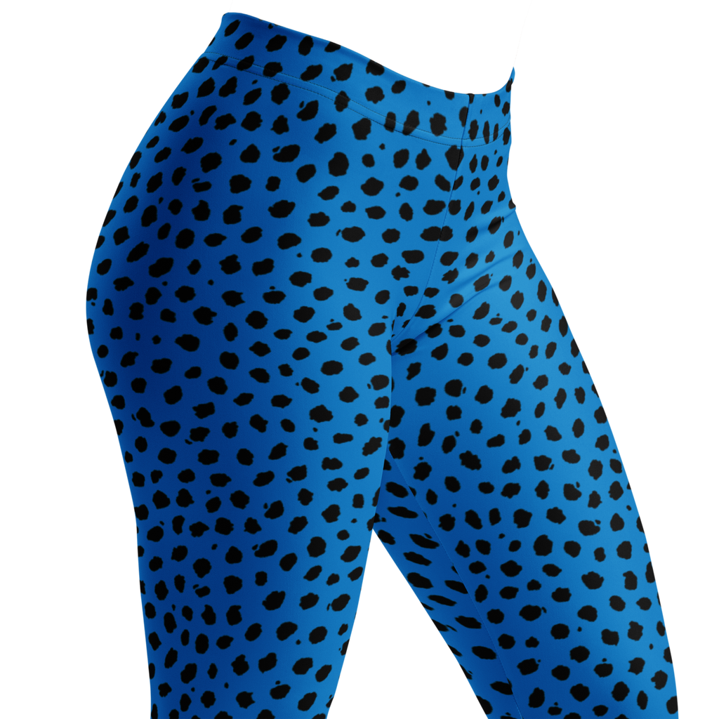 Leggings CHEETAH GIRL - Bleu royal