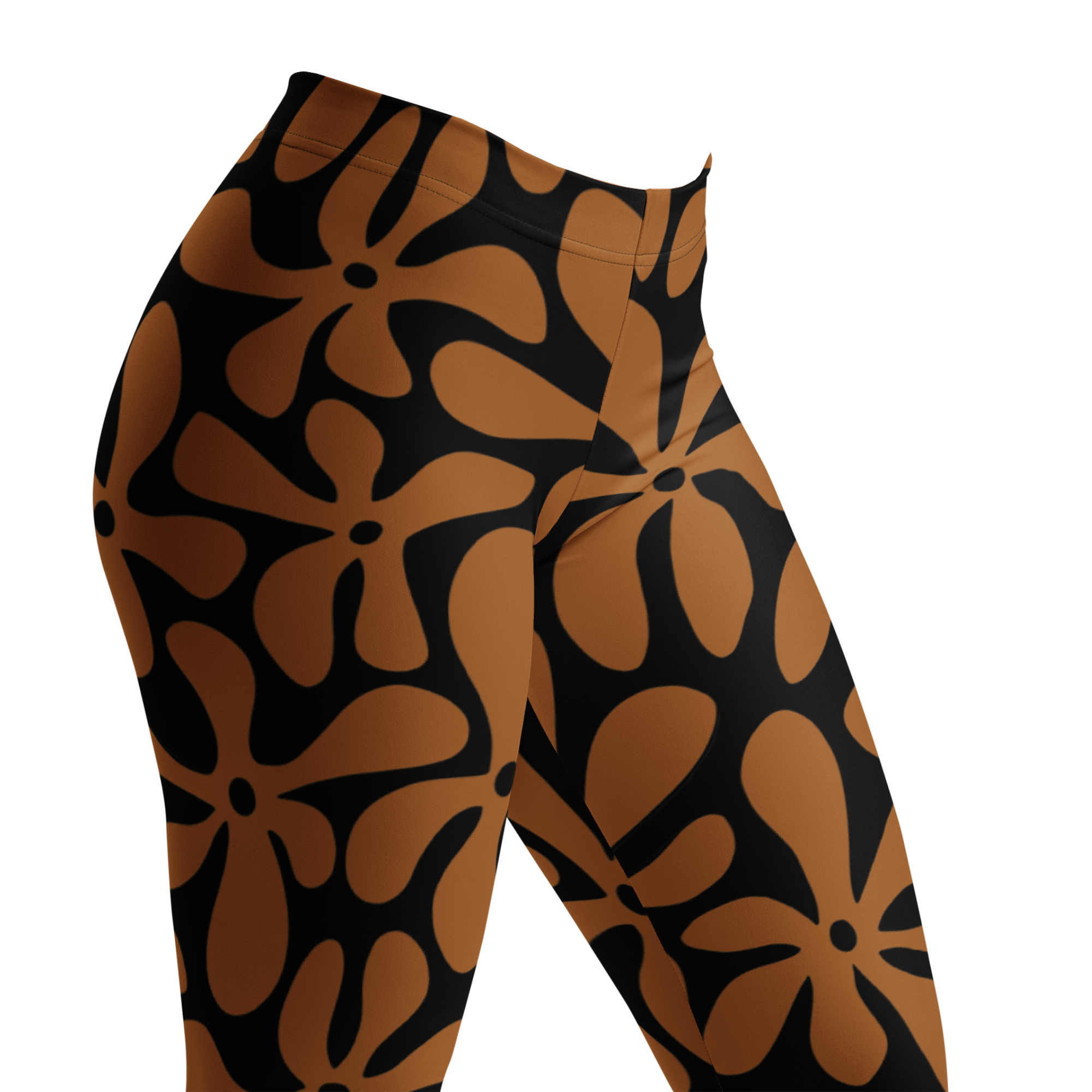 VINTAGE MAUI Leggings - KONA BROWN