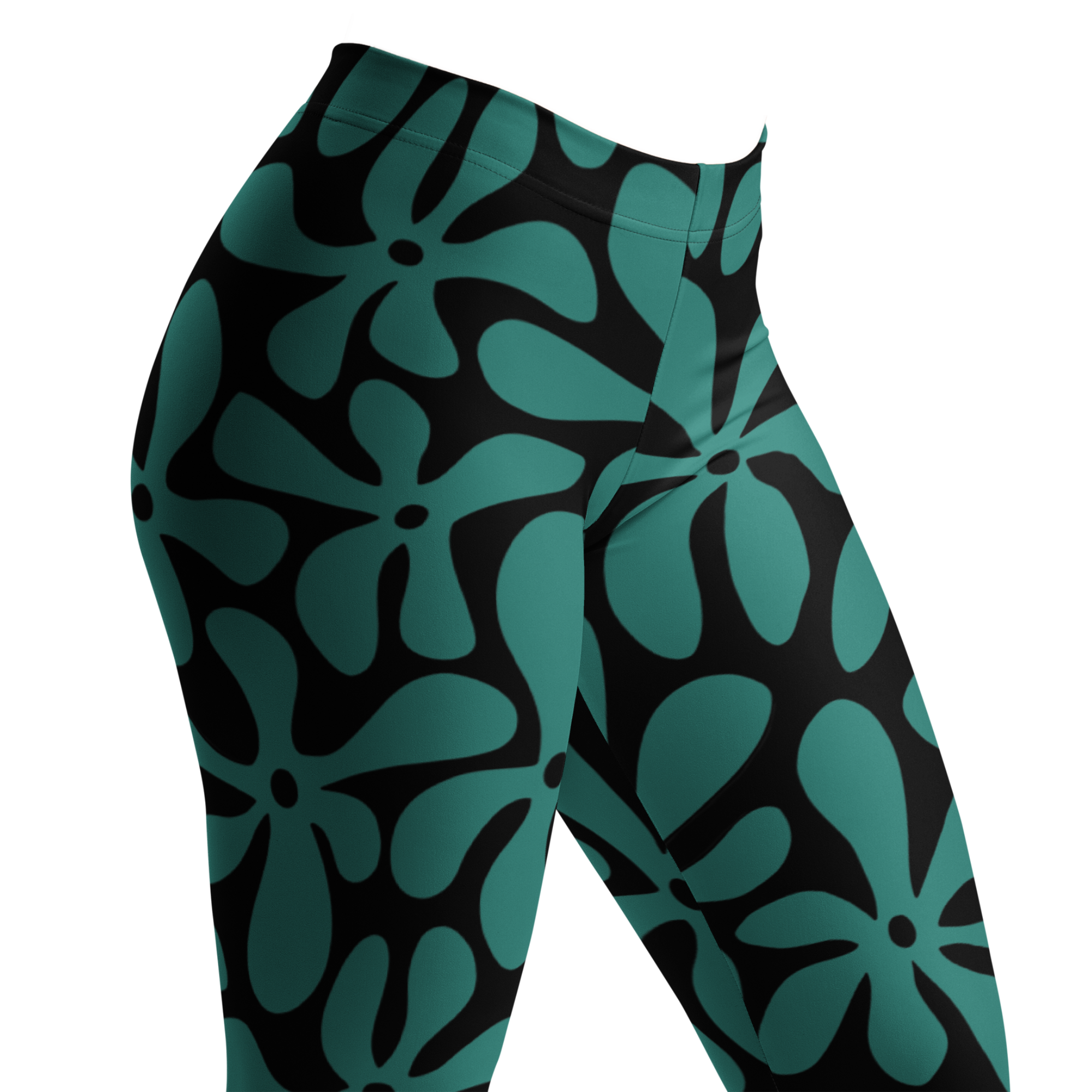 Leggings vintage Maui - Turquoise