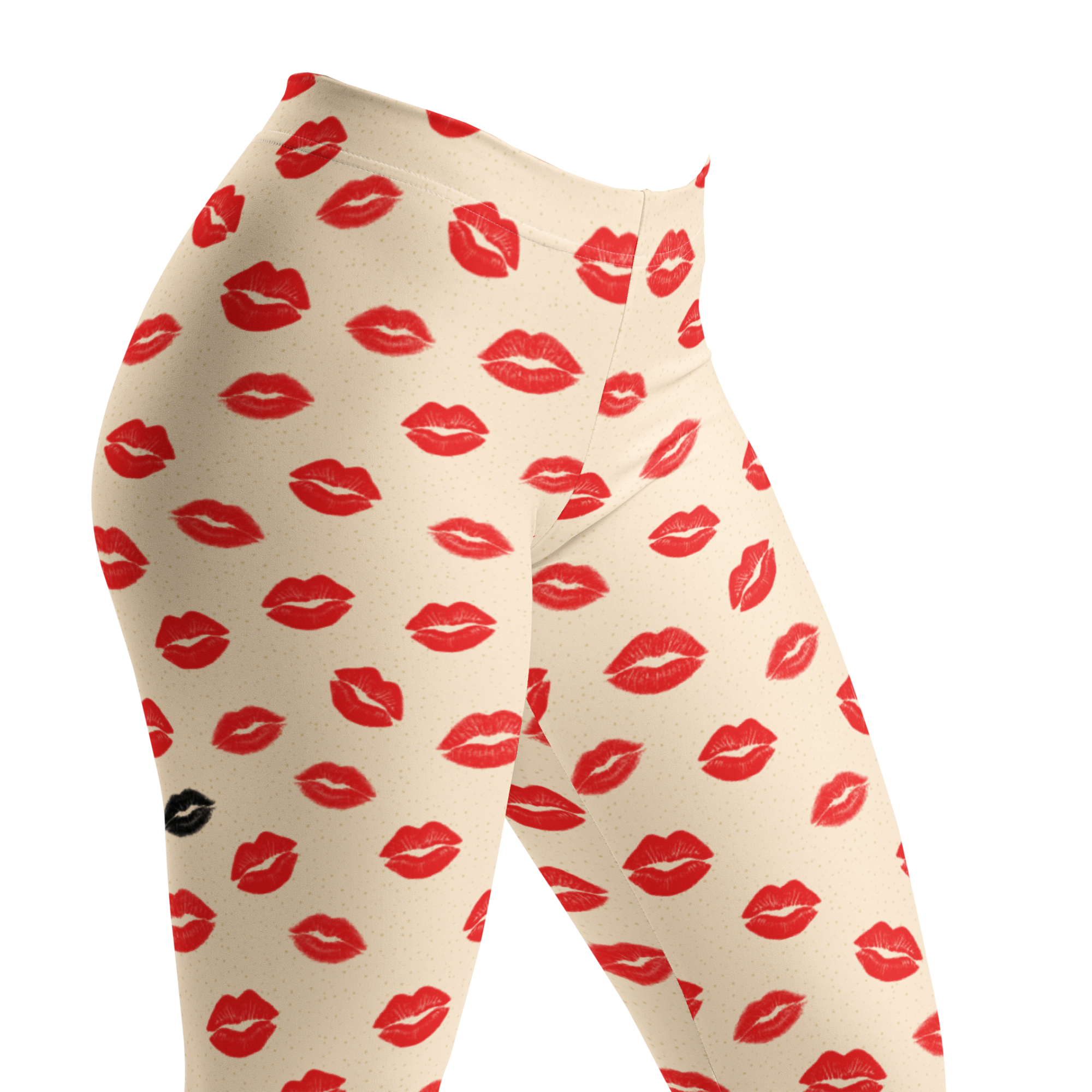 KISS Leggings - CREME 
