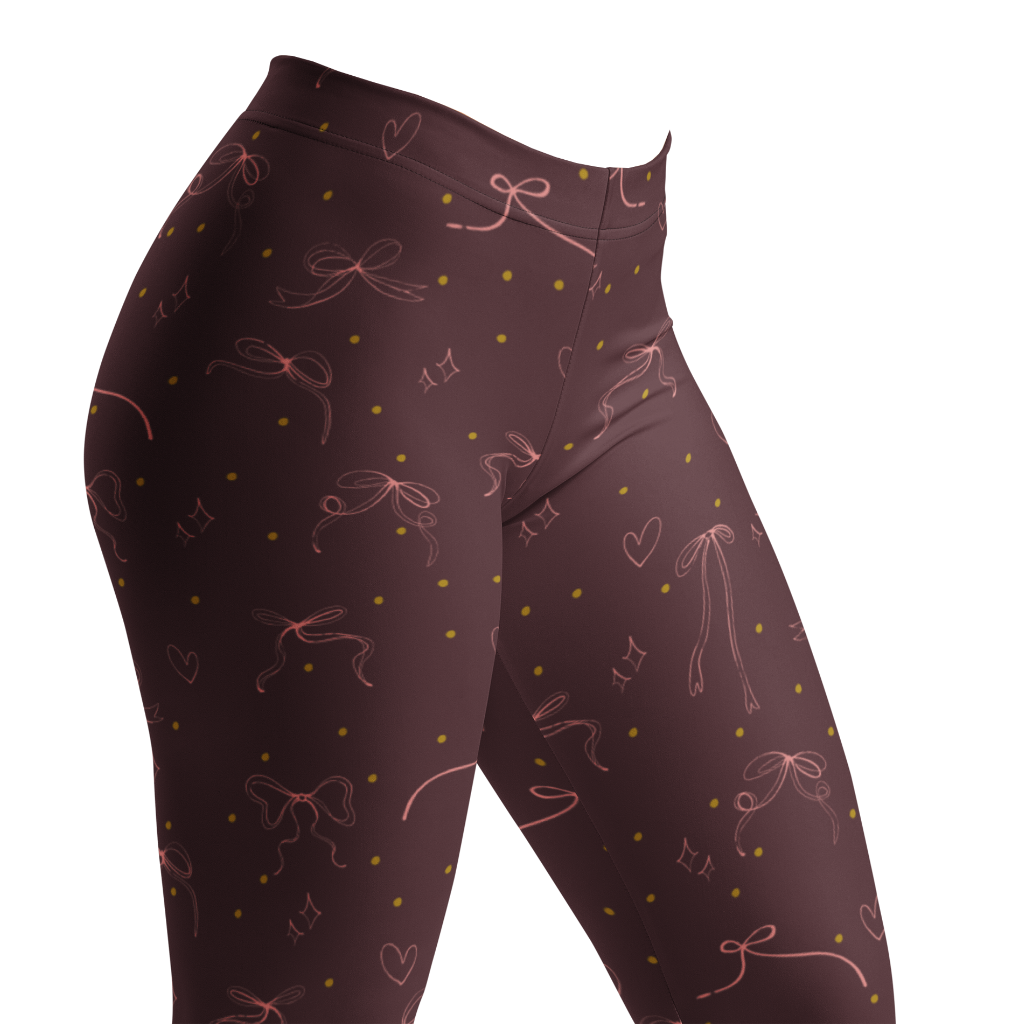 Leggings mit Liebesschleifen 