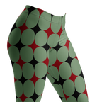 HARLEQUIN DIAMOND Leggings - OLIVGRÜN