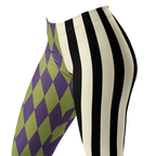 CIRCUS CIRCUS Leggings - SCHWARZ GESTREIFT