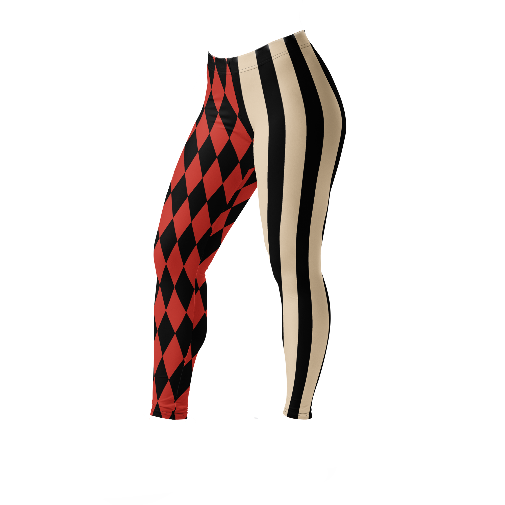 Leggings ARLEQUIN JESTER - Rouge vintage