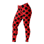Leggings coccinelle - Rouge