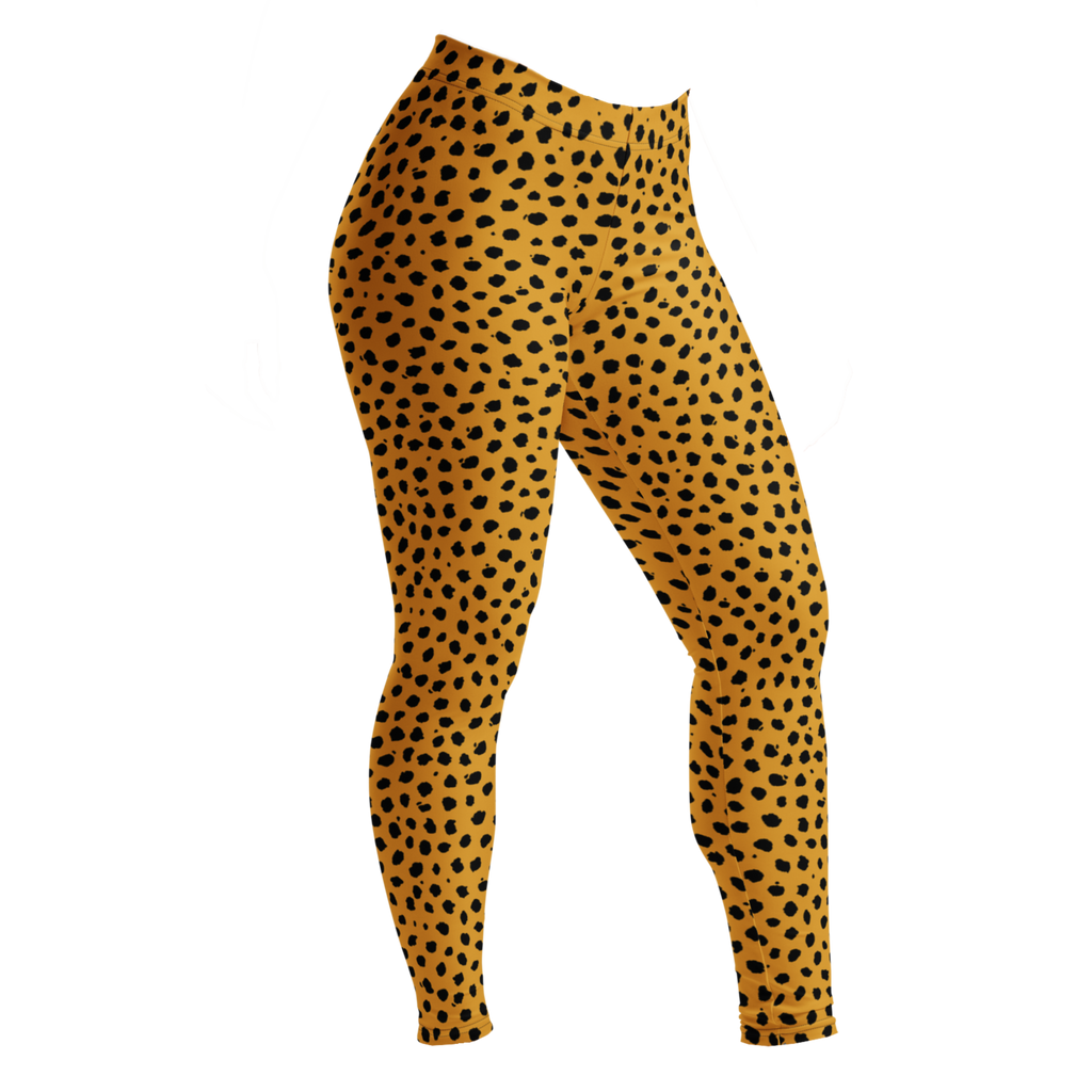CHEETAH GIRL Leggings - YELLOW