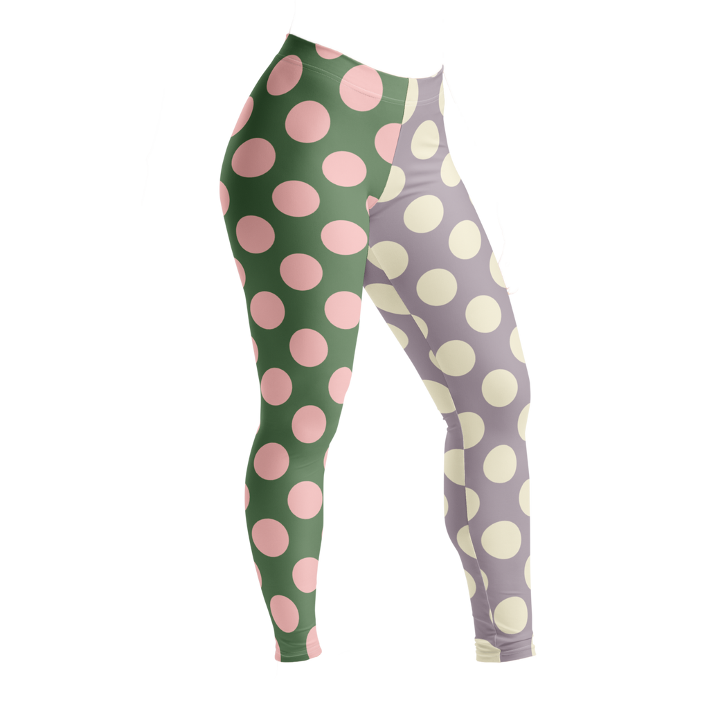 SPRING PASTEL LADYBUG Leggings
