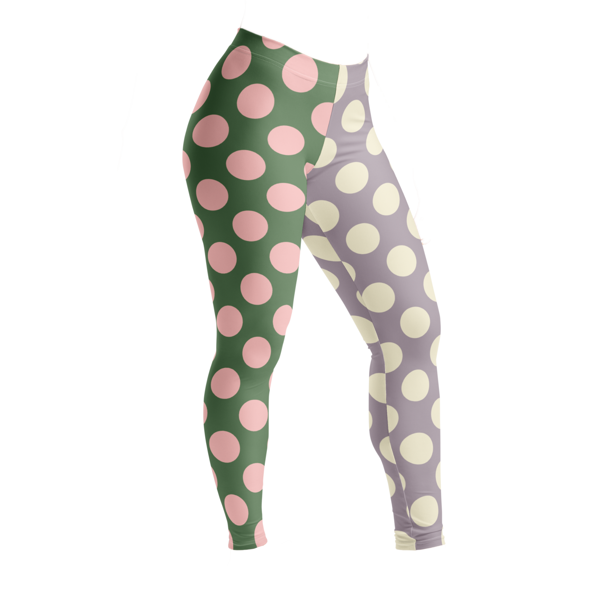 SPRING PASTEL LADYBUG Leggings