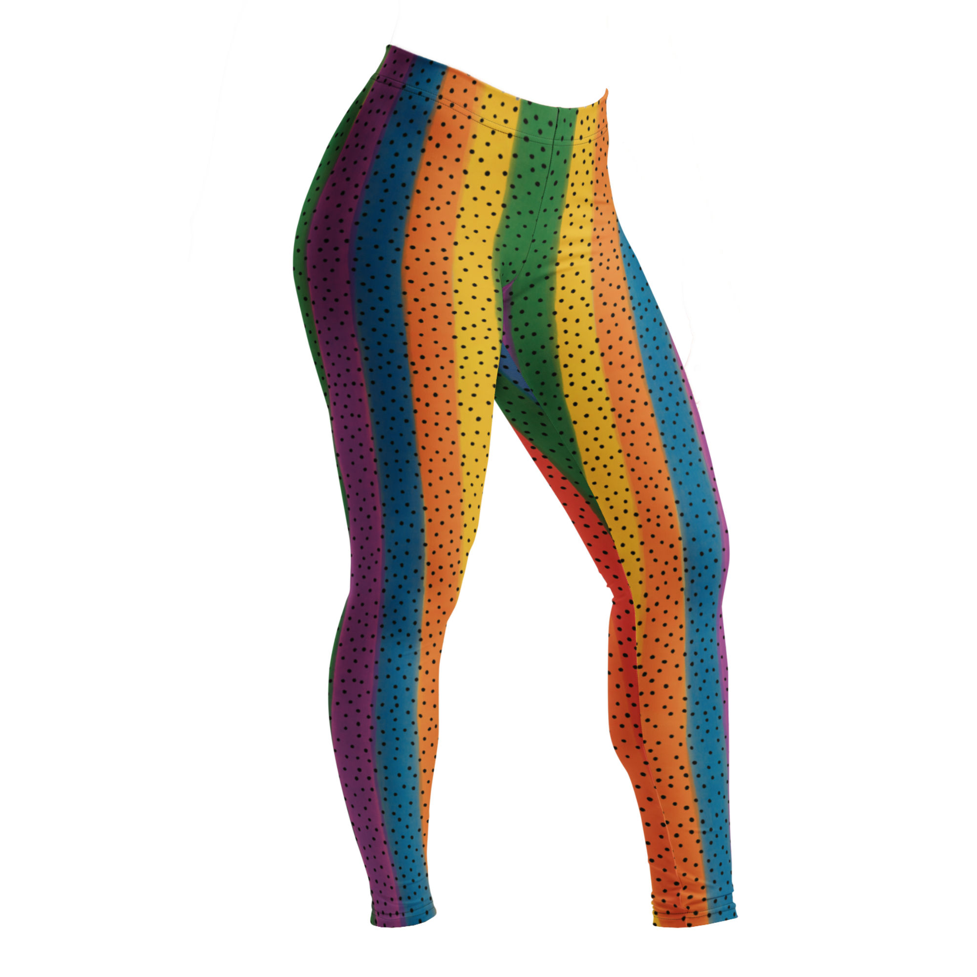 RAINBOW PRIDE STRIPE Leggings