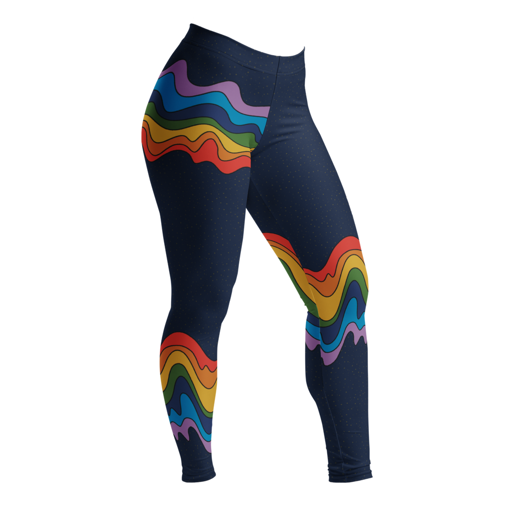 KISS Leggings - Marineblau 