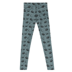 Leggings homme SKULL MOON - Bleu gris 