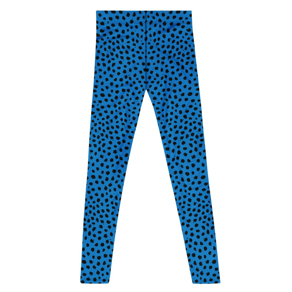 CHEETAH LOVER MENS Leggings - ROYAL BLUE