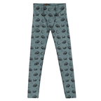 Leggings homme SKULL MOON - Bleu gris 