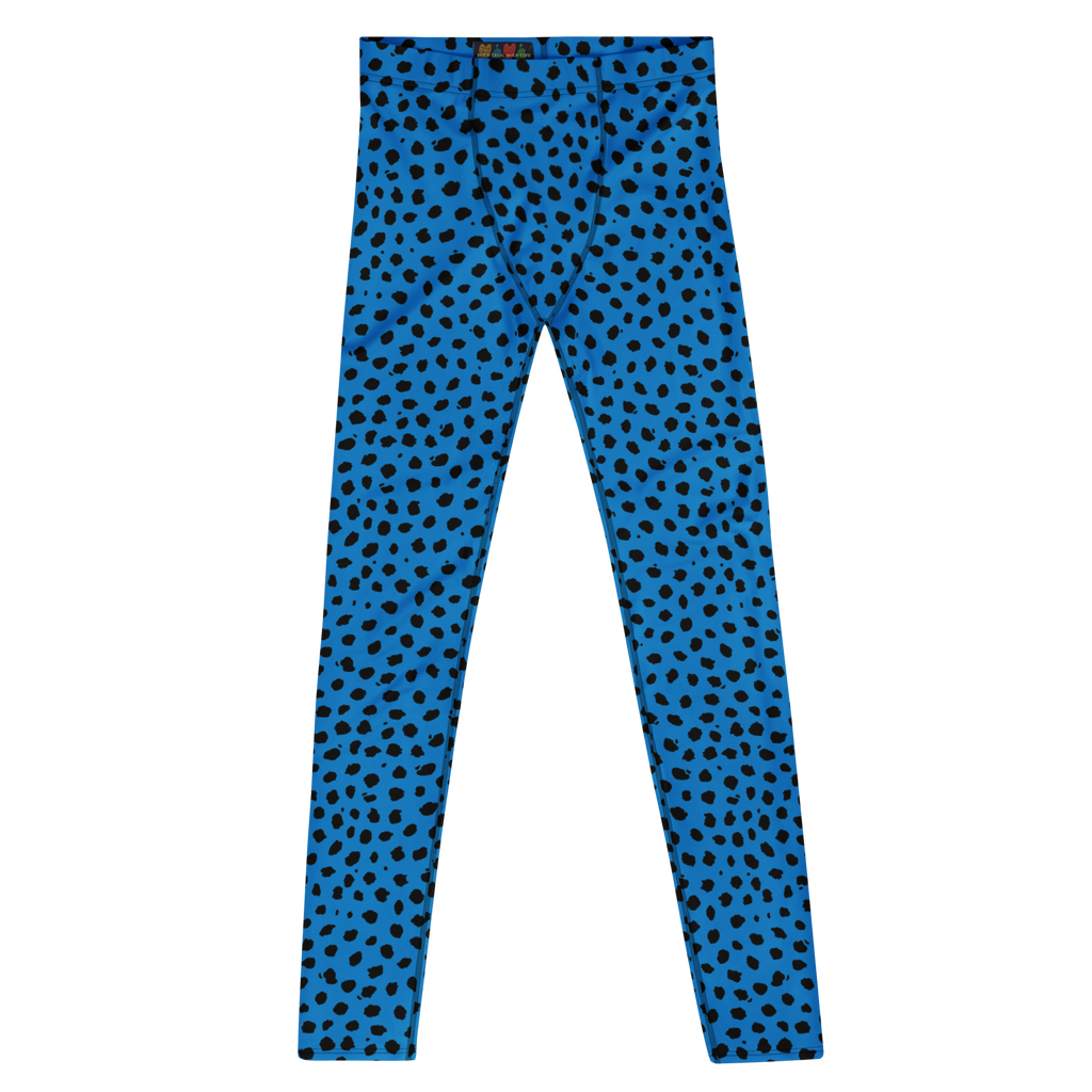 CHEETAH LOVER MENS Leggings - ROYAL BLUE
