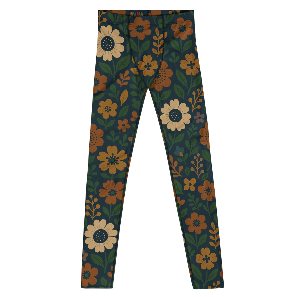 RETRO BLOOM MENS Leggings