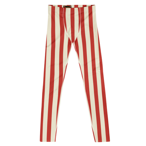 CIRCUS CIRCUS Herren-Leggings – Schwarz und Creme 