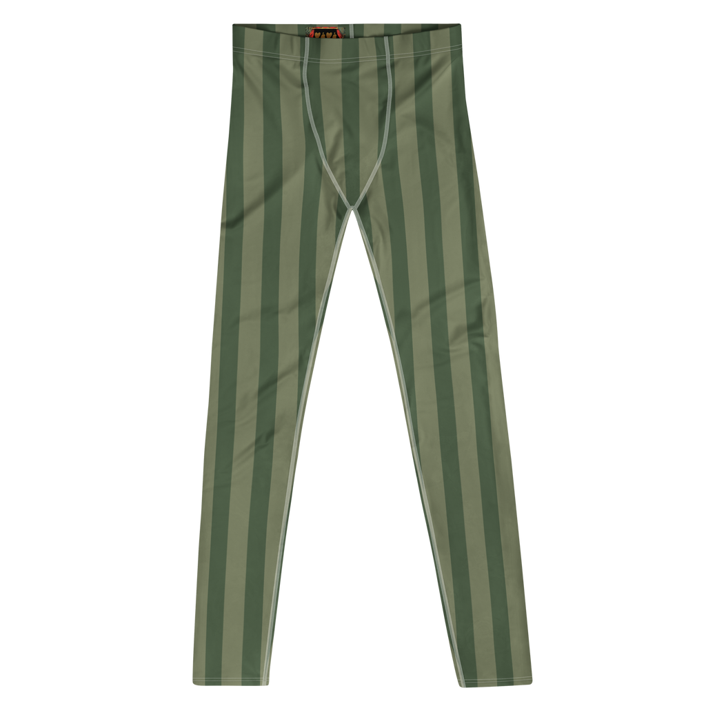 CIRCUS CIRCUS Herren-Leggings – Schwarz und Creme 