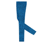 CHEETAH LOVER MENS Leggings - ROYAL BLUE