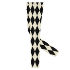 HARLEQUIN DIAMOND Herren-Leggings – Schwarz und Vintage-Weiß