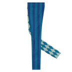 HARLEQUIN JESTER MENS Leggings - BLUE